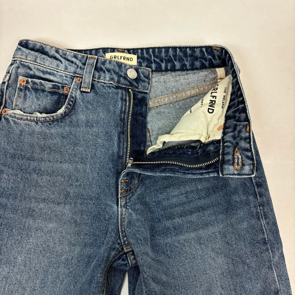 GRLFRND Melanie High Rise Boot Cut Jeans in Los Feliz Size 24 - Picture 5 of 14